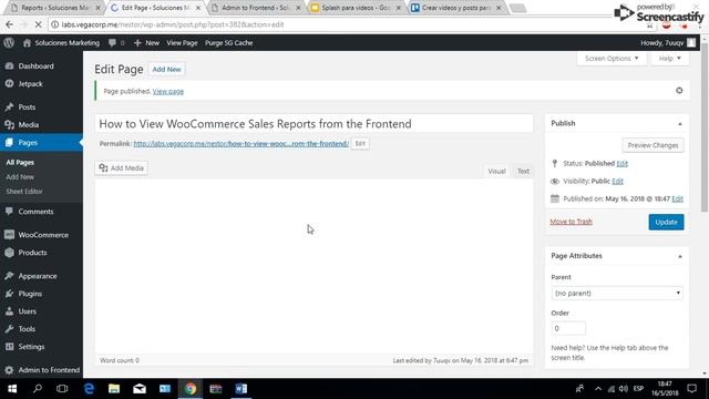 How to View WooCommerce Sales Reports from the Frontend смотреть онлайн