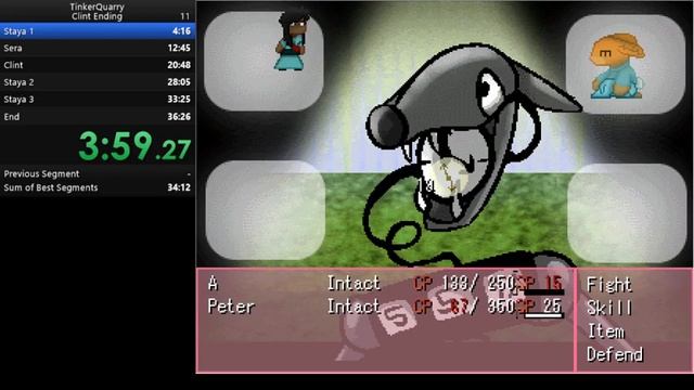 TinkerQuarry Clint ending (1) speedrun in 34:52 смотреть онлайн