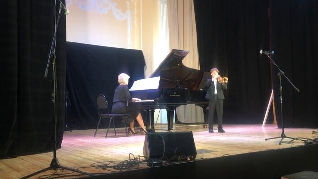 С. Рахманинов - Весенние Воды. Саша Сапаров. Труба смотреть онлайн