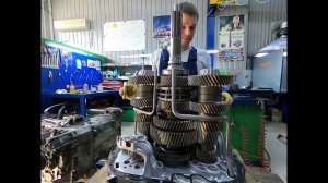 Ремонт КПП TRAXON на автомобиле Sitrak