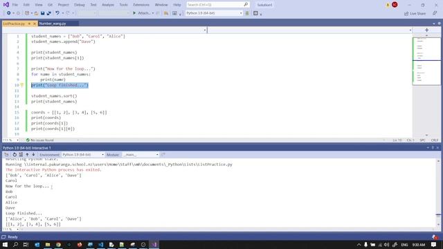 Python revision - how lists work смотреть онлайн