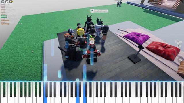 Pianist Meets Motivational Speaker in Roblox (Mic Up) смотреть онлайн