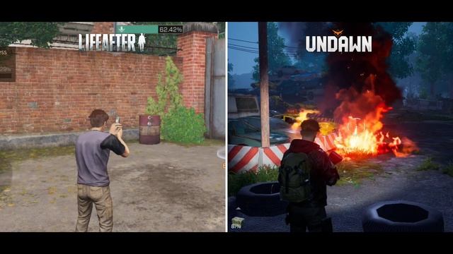 Undawn VS LifeAfter Comparison