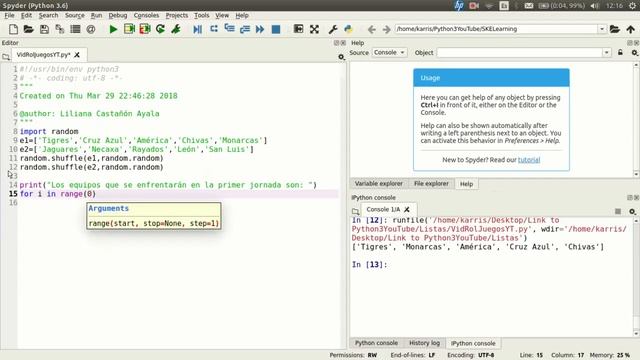 Desordenar listas | Shuffle.Random │Listas │Python│¡Muy fácil! смотреть онлайн