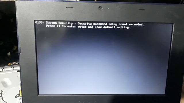 Fix Error 0199: System Security - security Password retry count exceed Urdu смотреть онлайн