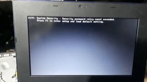 Fix Error 0199: System Security - security Password retry count exceed Urdu