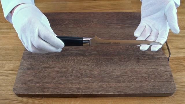 Обзор дамасских кухонных ножей Samura Damascus