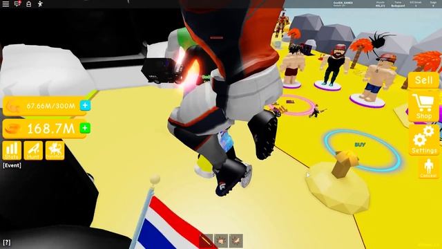 Купил ЗОЛОТУЮ СИЛУ и ЗАТРОЛИЛ КАЧКОВ! Новый СИМУЛЯТОР КАЧКА в Роблокс от Cool GAMES смотреть онлайн