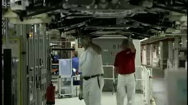Сборка автомобилей на заводе Volkswagen смотреть онлайн