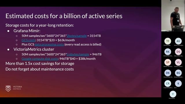 CNCF Paris Meetup 2022-09-15 - VictoriaMetrics - The cost of scale in Prometheus ecosystem смотреть онлайн