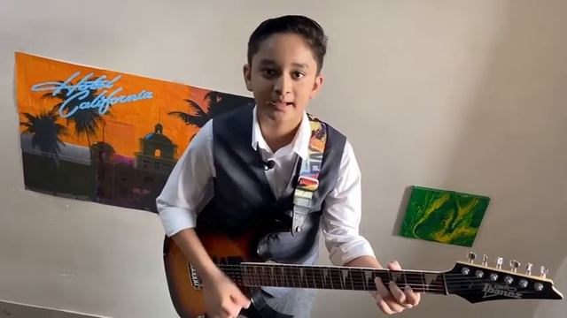 HOTEL CALIFORNIA Performance by Singer-Guitarist CHINMAY CHAVAN смотреть онлайн