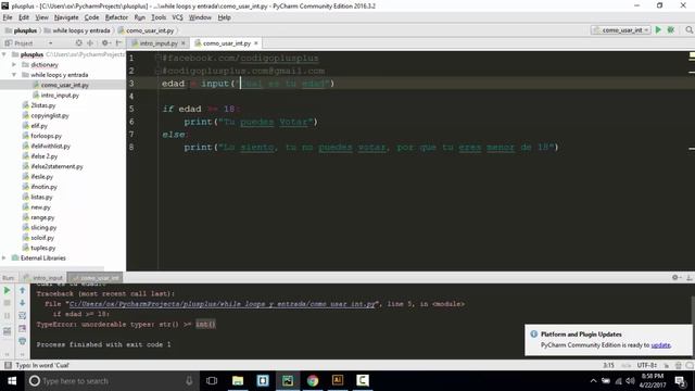 Curso Python - Usando La funcion int() en Python - 38 смотреть онлайн