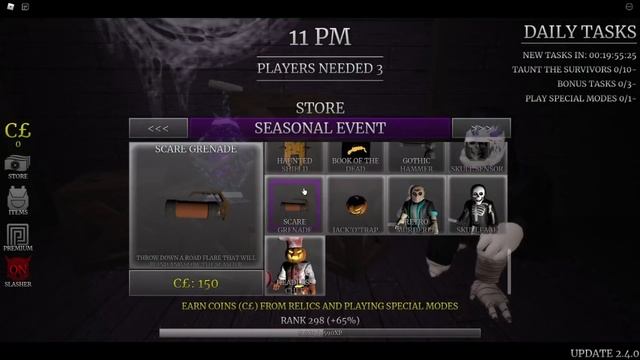 EVERYTHING IN THE NEW FALL/HALLOWEEN UPDATE! ? | Survive the Night смотреть онлайн