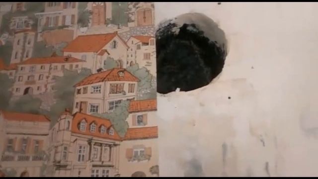 Обдираем и КЛЕИМ обои. НЮАНСЫ по поклейке. ШПАКЛЕВКА ГРУНТОВКА ПОКЛЕЙКА ОБОЕВ. Укладка плинтусов