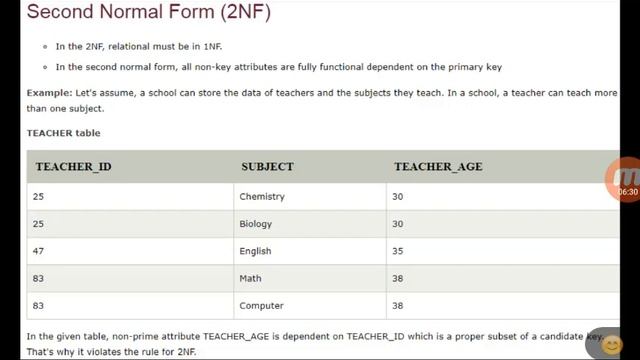 Normalization 1nf 2nf 3nf with example||Normalization in DBMS in Hindi смотреть онлайн