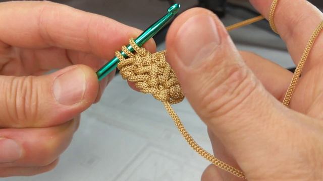 SNUR SPIC DE GRAU 🌾129/ CORDONCINO ALL'UNCINETTO/ CROCHET POINT LACE CORD