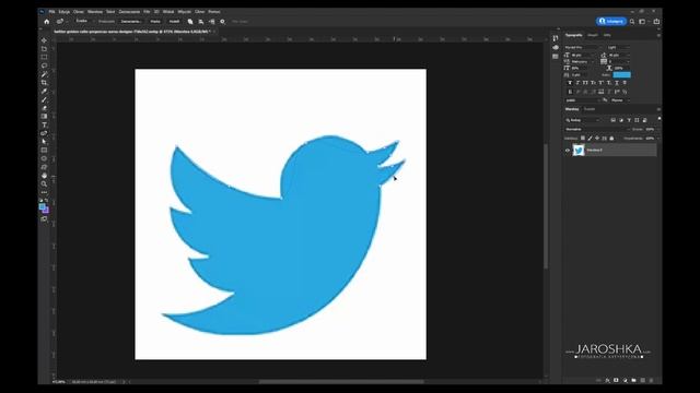 Jak stworzyć LOGO WEKTOROWE w PHOTOSHOP смотреть онлайн