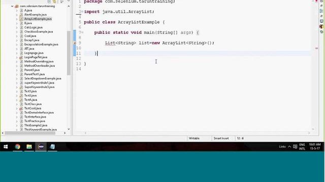 Tutorial 15 - Collections in JAVA -Part 1 Array List смотреть онлайн