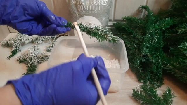 Елка на длинной ножке своими руками смотреть онлайн