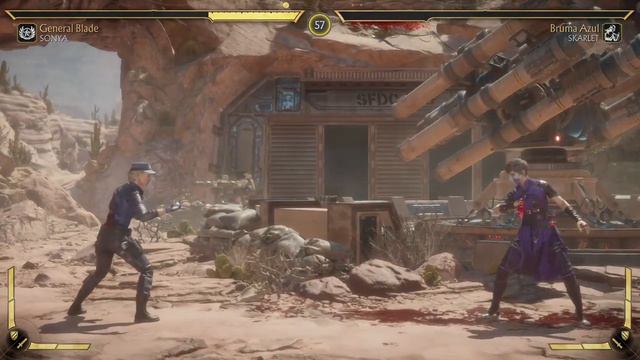 Mortal Kombat 11 - Recreating Skarlet vs Sonya смотреть онлайн