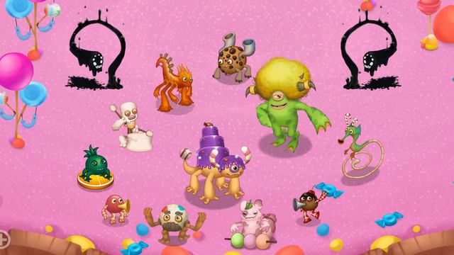 Candy Island - Only MSM TLL Monsters (My Singing Monsters: The Lost Landscapes)