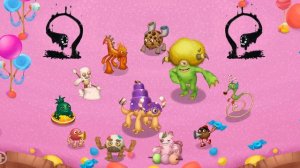 Candy Island - Only MSM TLL Monsters (My Singing Monsters: The Lost Landscapes)
