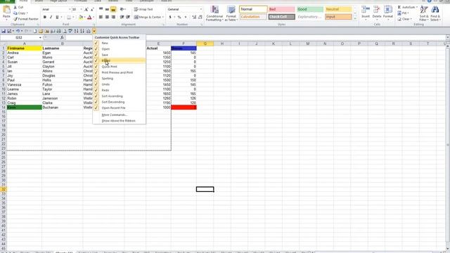 Sending and Sharing in Microsoft Excel 2010 (Video 7 of 19) смотреть онлайн