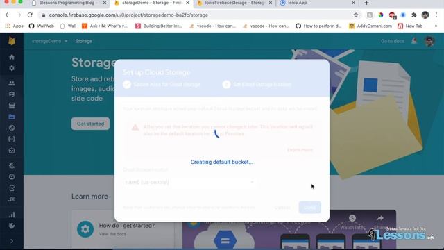 Upload Files from Ionic Angular to Firebase Storage. смотреть онлайн
