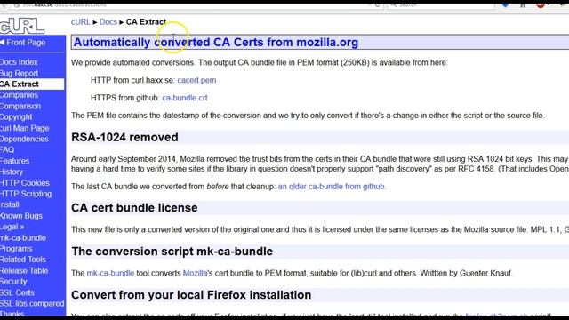 Oracle Storage Cloud: Installing cURL смотреть онлайн