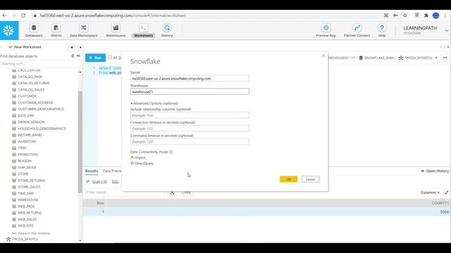 Connect to Snowflake in Power BI Desktop | Connect to a Snowflake computing warehouse смотреть онлайн