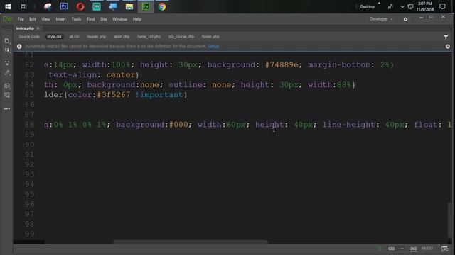 Responsive E Learning Website Development In PHP With PDO Part 34 Footer Designing смотреть онлайн