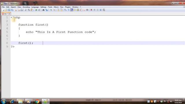 PHP User Defined Function || Shreeji Web Tutorial смотреть онлайн