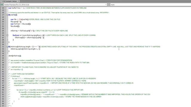 Reading Data from a CSV File - Project Example PART 1 смотреть онлайн