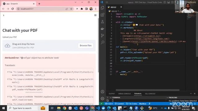 Build Your Own ChatGPT with Redis & LangChain | Custom Knowledge ChatGPT Clone | LangChain Tutoria смотреть онлайн