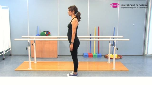 Ejercicios para personas mayores. Equilibrio estático (Telegerontología®) смотреть онлайн