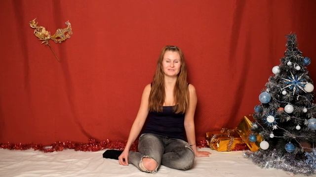Проект студии йоги "Мантра" "Новогодняя комната" смотреть онлайн
