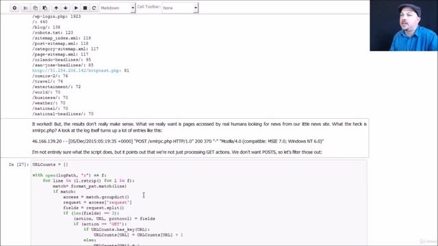 7- 4 Activity Cleaning web log data смотреть онлайн