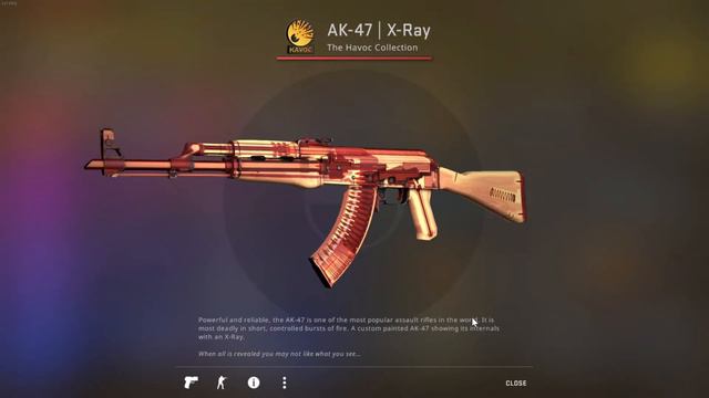 Minimal Wear AK-47 | X-Ray Unboxing смотреть онлайн