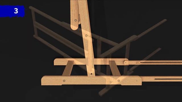 Cavalletto da studio | Studio easel M08 смотреть онлайн