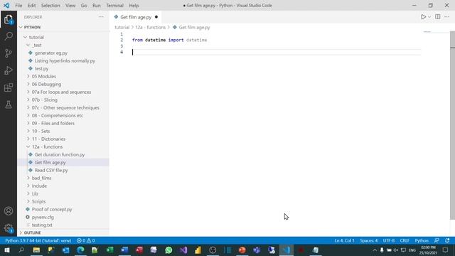Python Part 12a - Functions смотреть онлайн