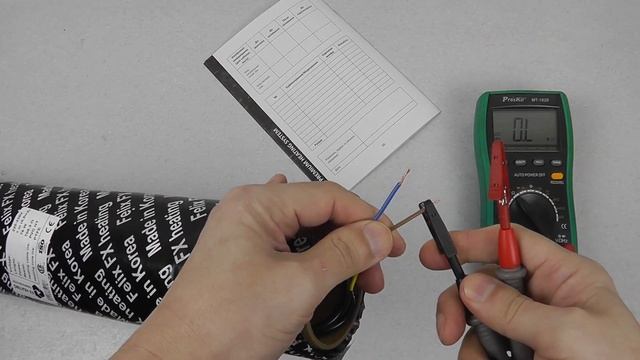 Мат тёплого пола Felix FX - распаковка, подключение и тесты смотреть онлайн