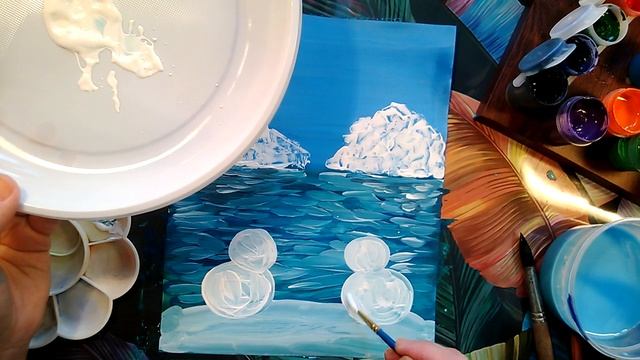 Рисуем пингвинов. Часть 1. смотреть онлайн