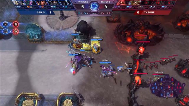 Финал HGC 2018 - Игра 2 - Gen.G против TheOne - Четвертьфинал
