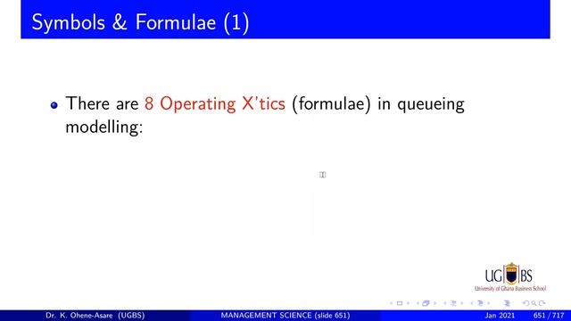 13a Queuing Model essence, arival & service rate, 8 formulae смотреть онлайн