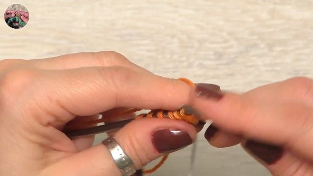 DIY Полый шнур спицами по краю изделия. Обработка края горловины I-cord (айкорд), вязание спицами смотреть онлайн