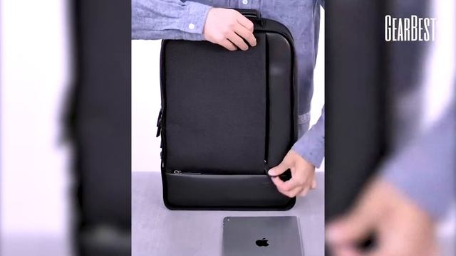 BOPAI Men Business USB Chargeable Traveling Backpack - GearBest.com смотреть онлайн