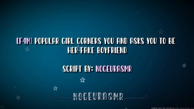 ? Popular Girl Corners You And Asks You To Be Her Fake Boyfriend ? 【F4M】 смотреть онлайн