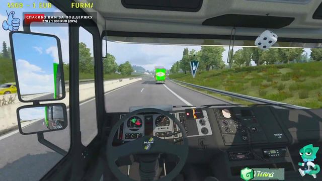 ✔️Euro Truck Simulator 2✔️Конвой✔️Все DLC ✔️ смотреть онлайн