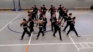 ГБОУ Школа 1150 8-9 кадетские классы .Строевое дефиле.