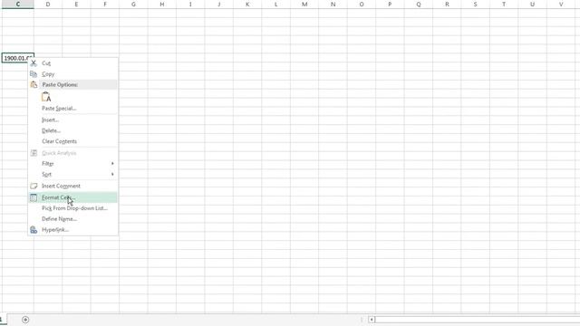excel cell formatting смотреть онлайн